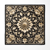 MANDALA ART SILK POCKET SQUARE